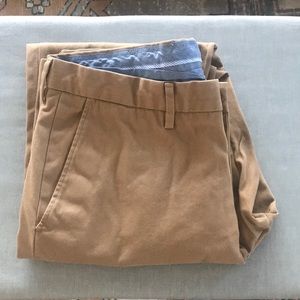 J Crew Bowery pant W33 L32 Light Brown